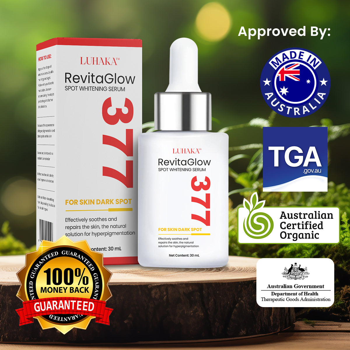 Au Luhaka™ 377 Spot Whitening Serum