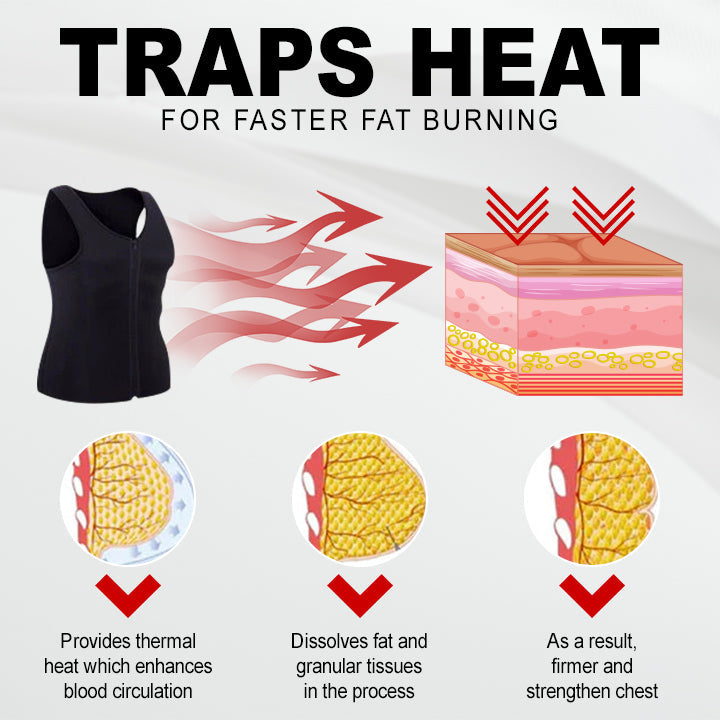 Luhaka™ Gynecomastia Compression Zipper Vest