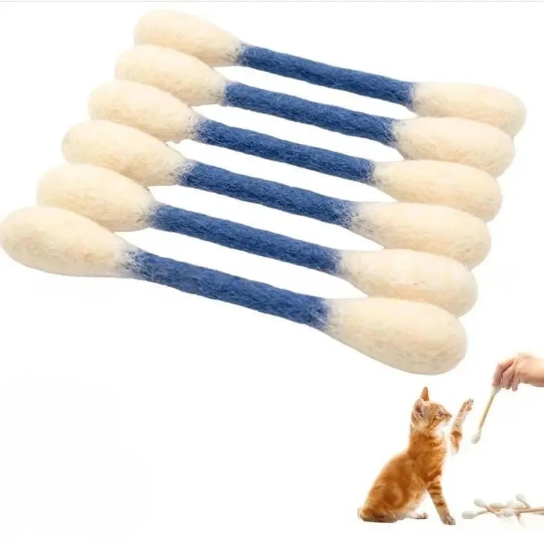 Blue giant swab cat toy
