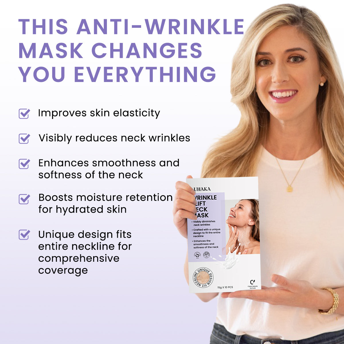 Luhaka™ Wrinkle-Lift Neck Mask
