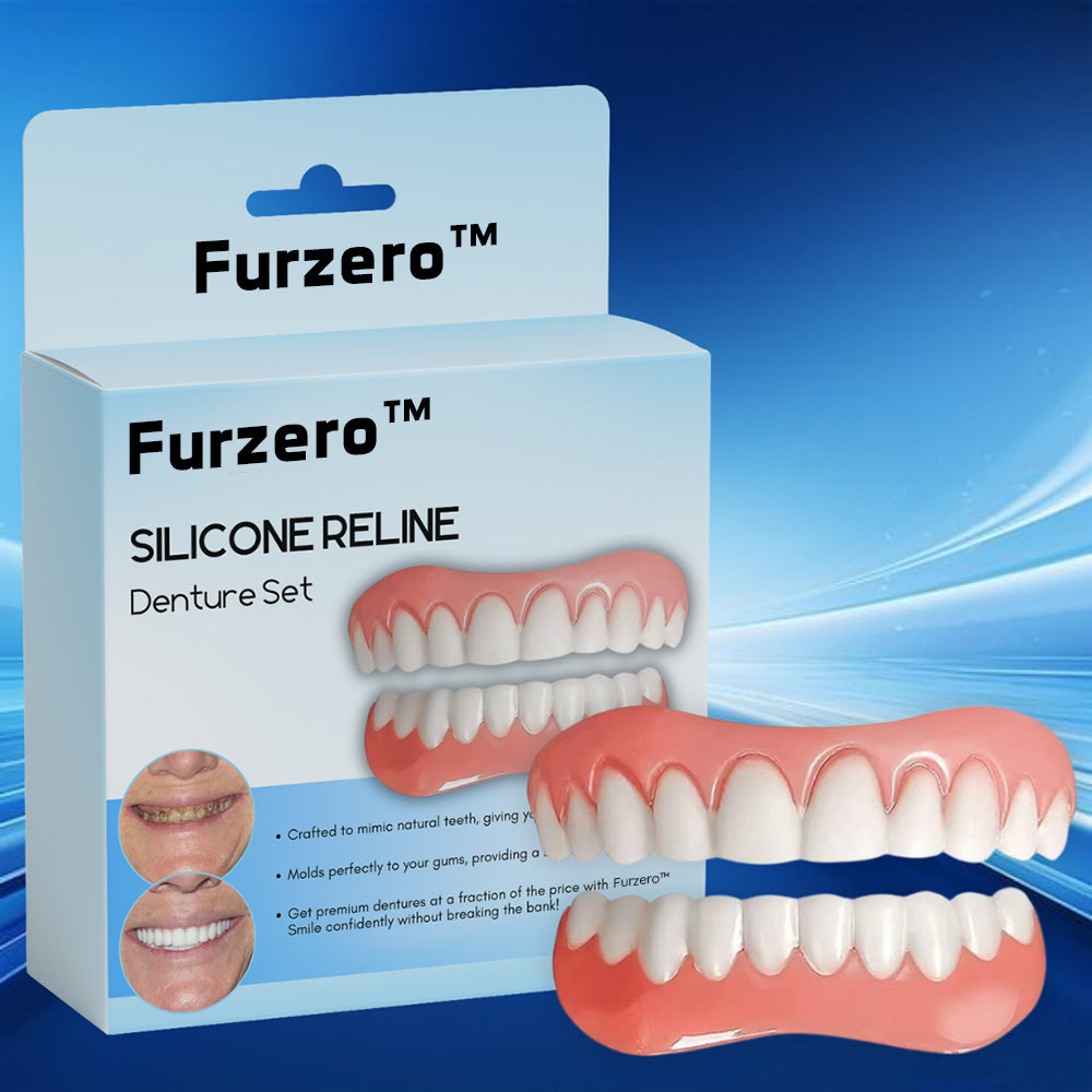 🇦🇺Furzero™ Silicone Reline Denture Set(Made in AU) 🌟