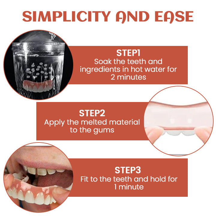 Biancat™ PerfectFit Denture Silicone Reline Kit 🩸