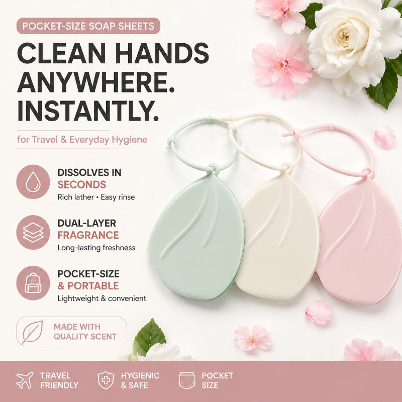 Portable Travel Soap Sheets