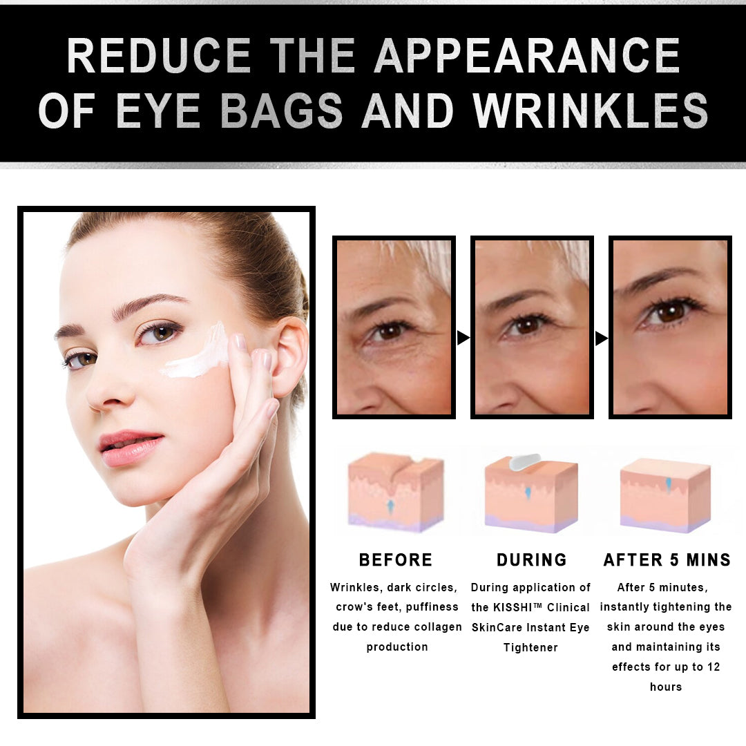 KISSHI™ Clinical SkinCare Instant Eye Tightener 🌟
