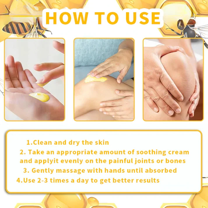 us🌟Flysmus™ Bee-Venom Pain-Relief Bone Healing Cream(Specially for older adults & AOA recommends)💥💥