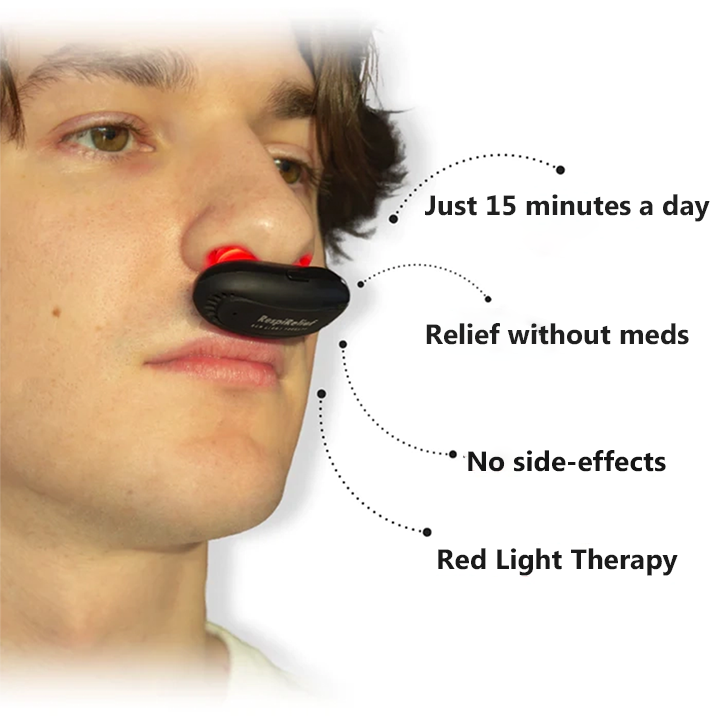Oveallgo™ RespiRelief Red Light Nasal Therapy Instrument 🔥