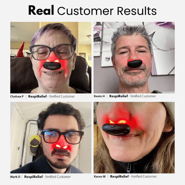 Oveallgo™ RespiRelief Red Light Nasal Therapy Instrument 🔥