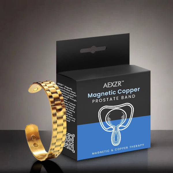 AEXZR™ Magnetic Copper Prostate Band ✨