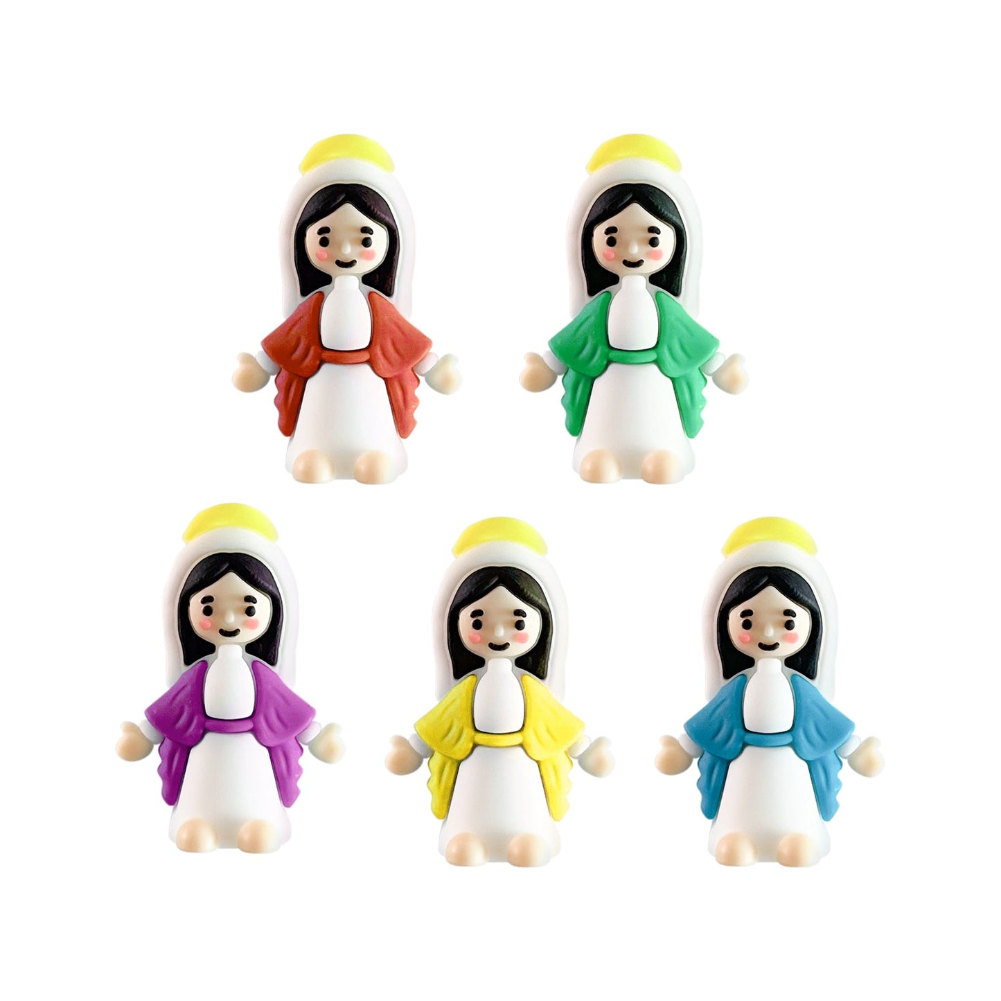 CZTICLE® Mini Santa Maria Figurines (50-Piece/Set)