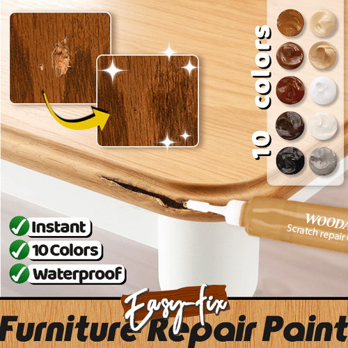 Easy-fix Wood Furniture Repair Paint 🔥