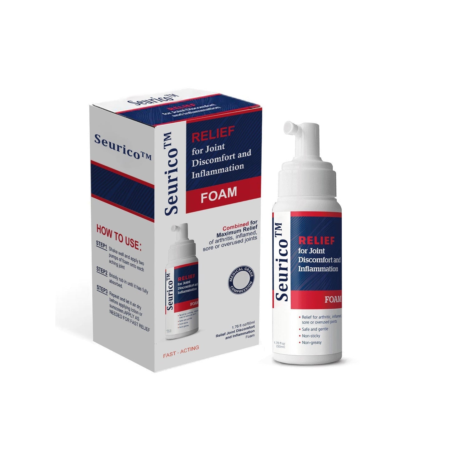 🥇Seurico™ Joint & Bone Pain Foam Spray (Made in AU)