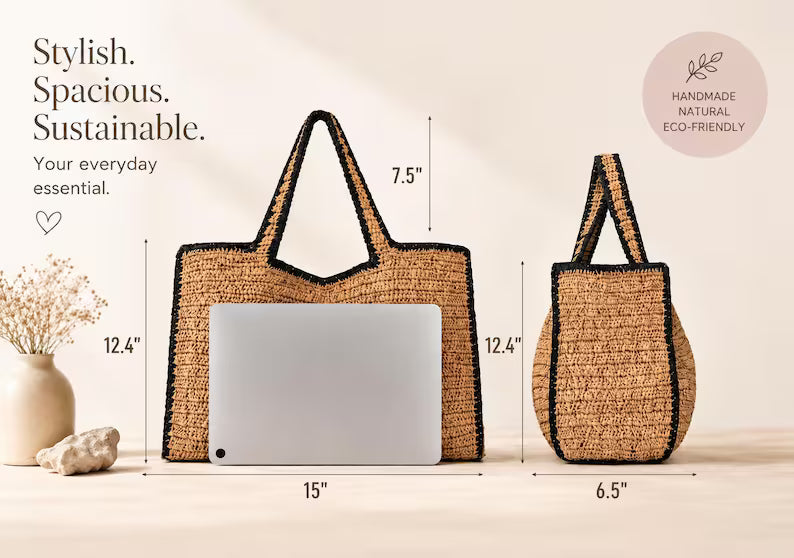The Beach Bag That Carries Your Whole Vacation Mood