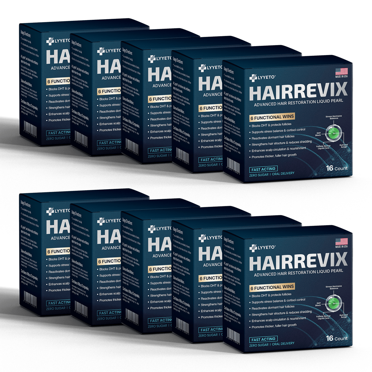 Lyyeto® HairRevix Advanced Hair Restoration Liquid Pearl