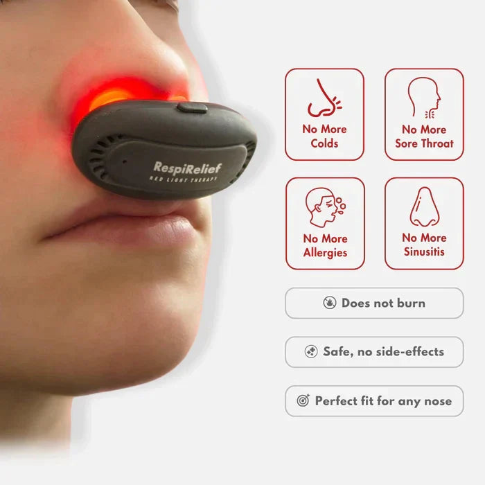 Oveallgo™ RespiRelief Red Light Nasal Therapy Instrument 🔥