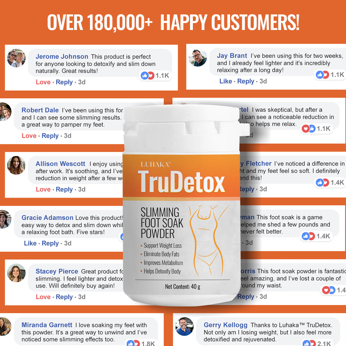 Luhaka™ TruDetox Slimming Foot Soak Powder 🔥🔥