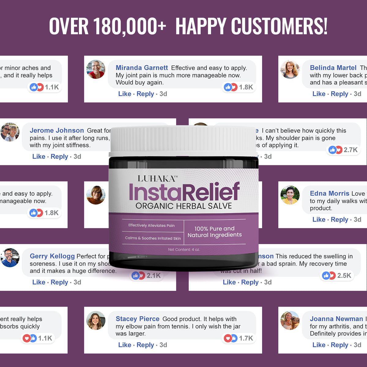 Luhaka™ InstaRelief Organic Herbal Salve