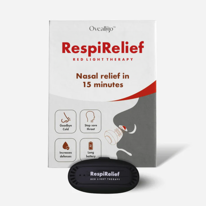 Oveallgo™ RespiRelief Red Light Nasal Therapy Instrument 🔥