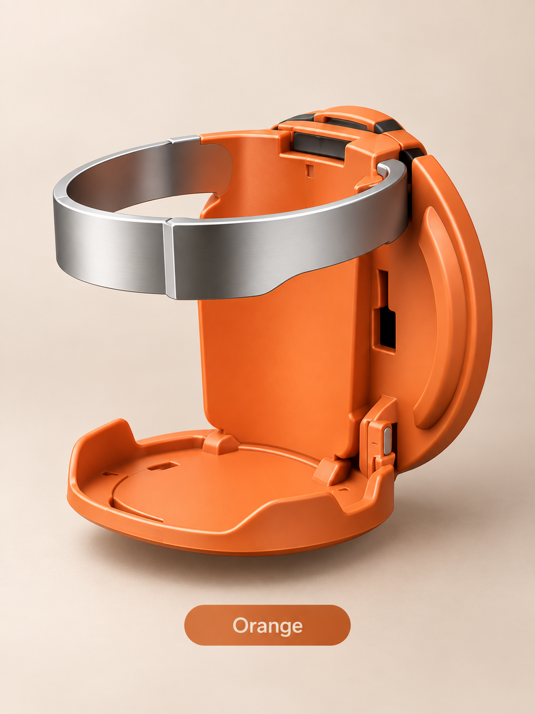 🚗 Foldable Car Door Cup Holder & Phone Stand – No-Drill 2-in-1 Vehicle Organizer