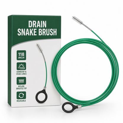 Drain Snake Brush for Sunroof & HVAC Lines