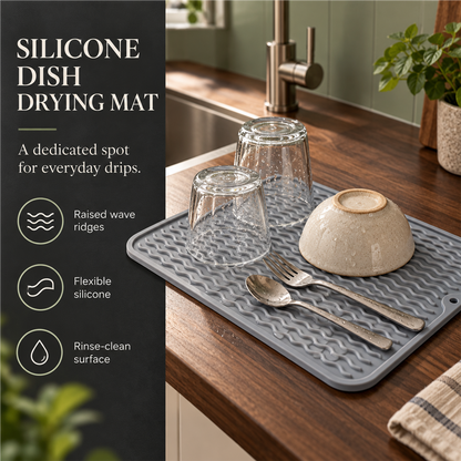 Silicone Dish Drying Mat