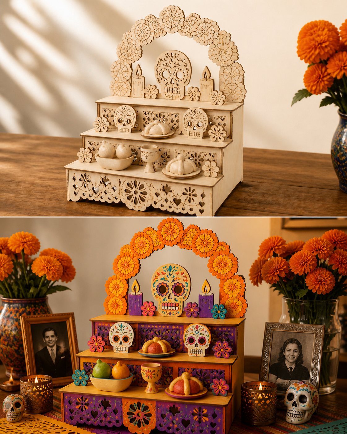 Day of the Dead Ofrenda Shadow Box Kit