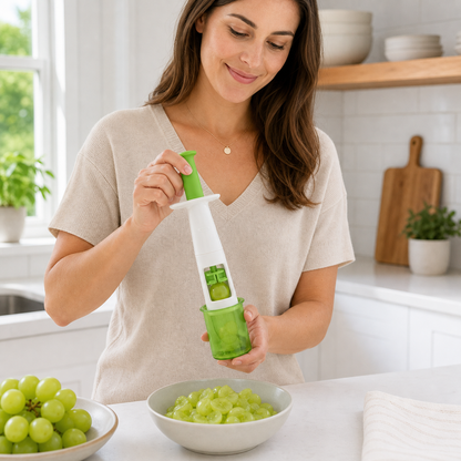 Quick Quarter Grape Cutter
