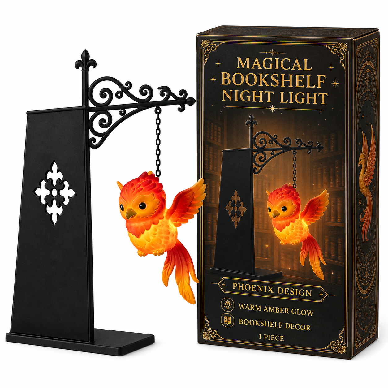 Magical Bookshelf Night Light & Free shipping on orders over $39.99