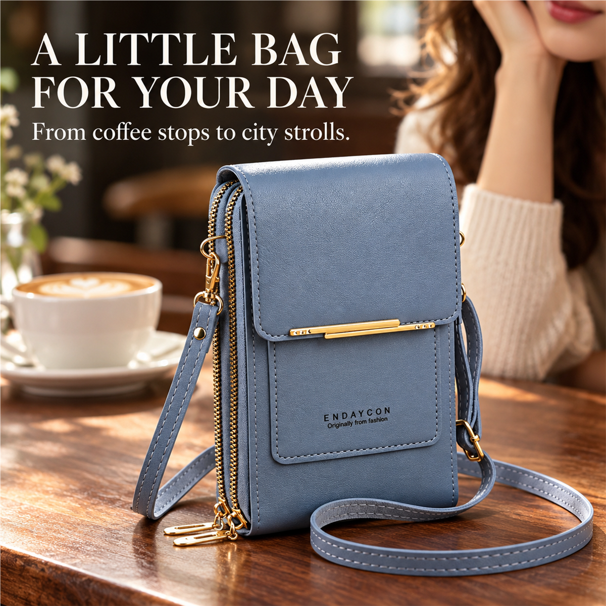 Compact Phone Crossbody Bag