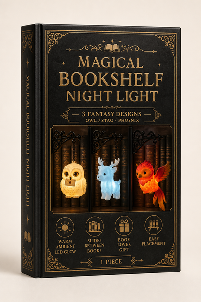 Magical Bookshelf Night Light & Free shipping on orders over $39.99