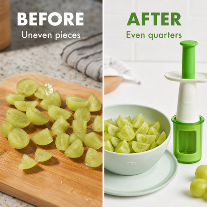 Quick Quarter Grape Cutter