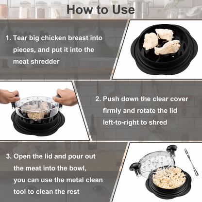 Quick-Twist Chicken Shredder