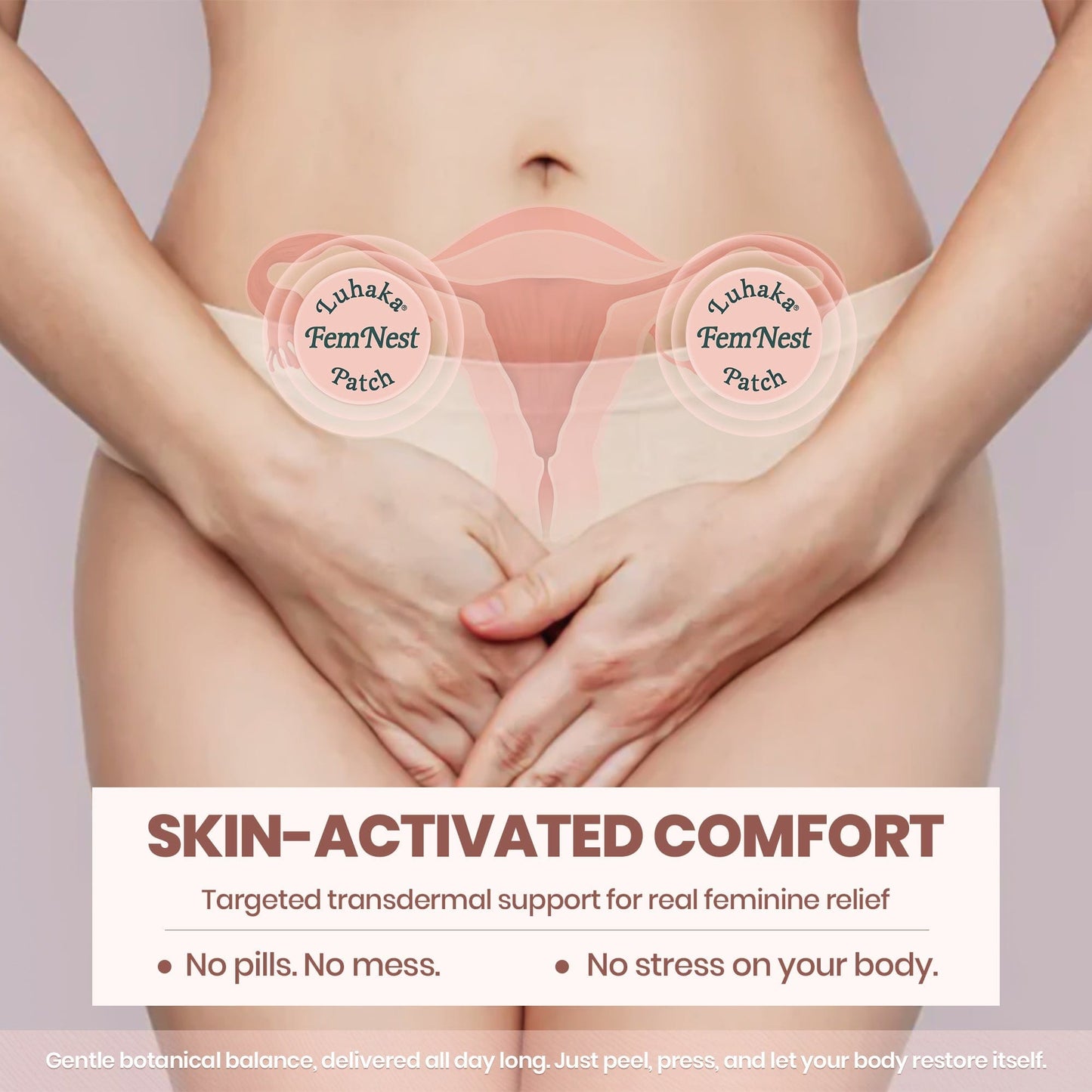 Luhaka® FemNest Feminine Balance Patch