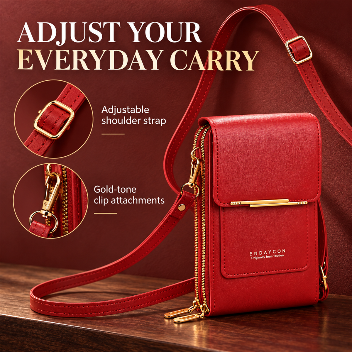 Compact Phone Crossbody Bag