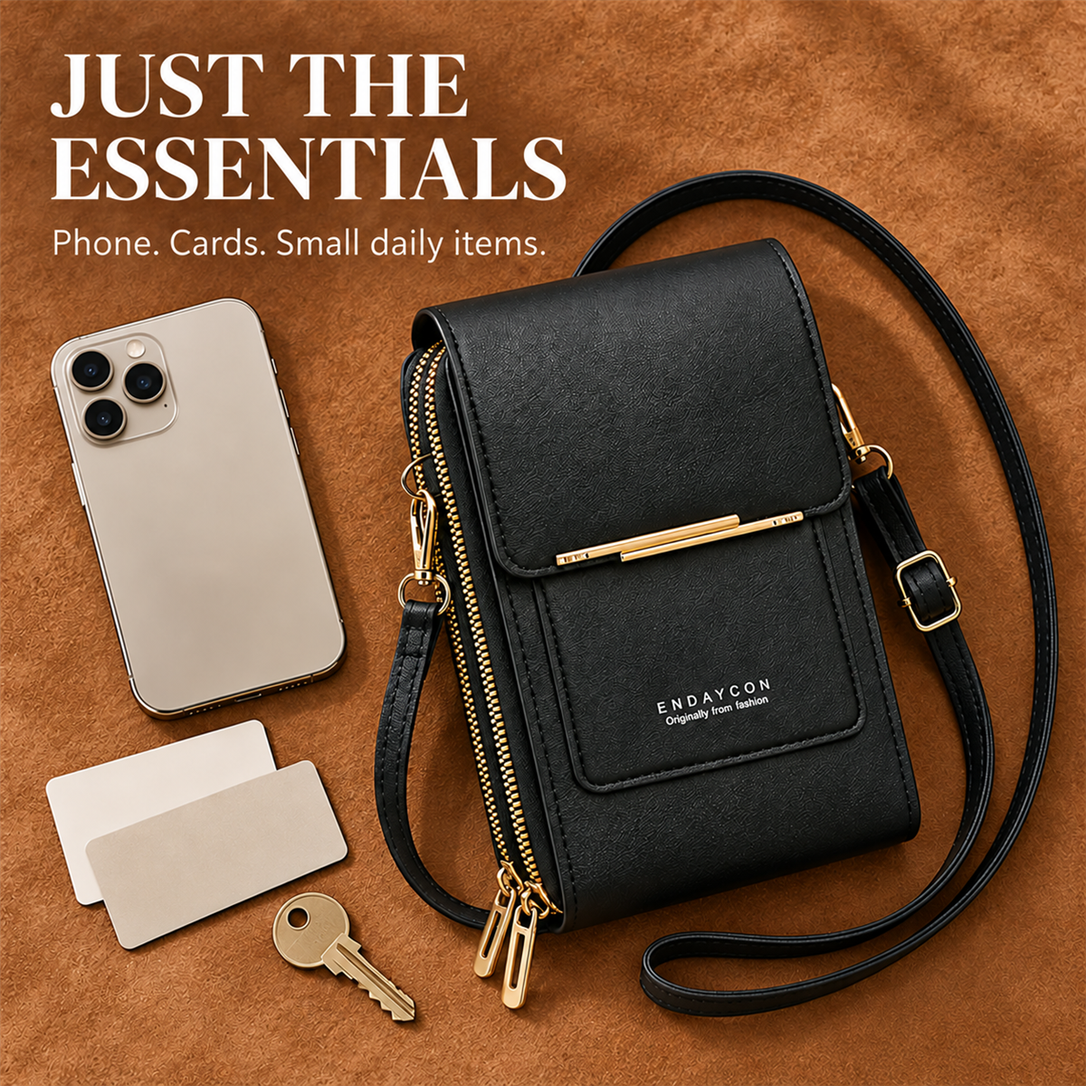 Compact Phone Crossbody Bag