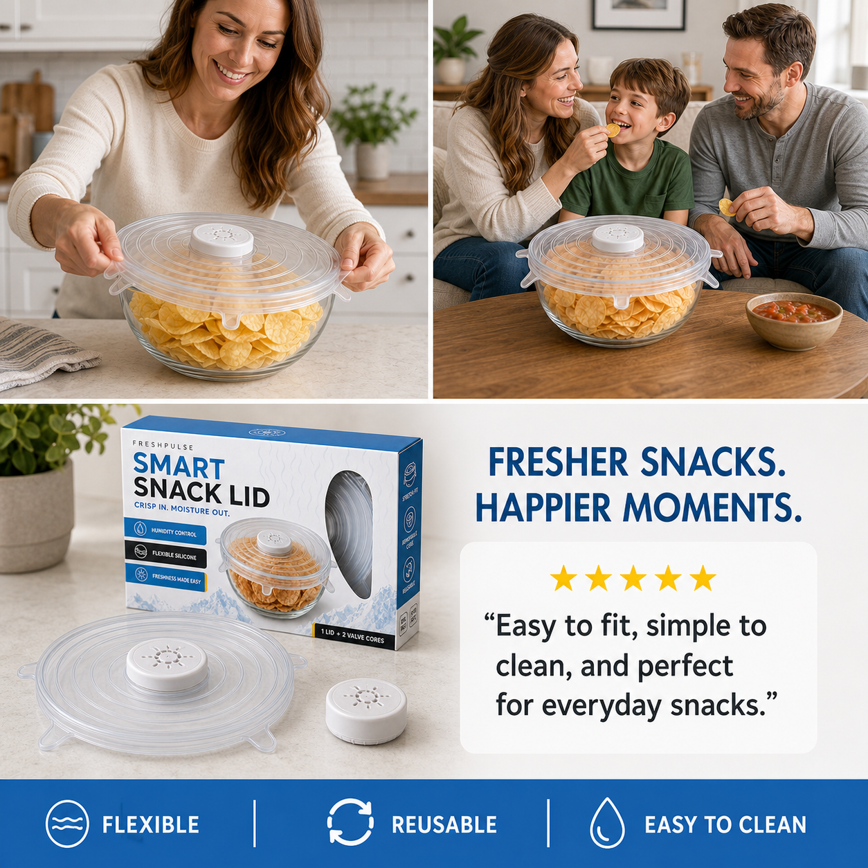 Smart snack lid customer lifestyle review