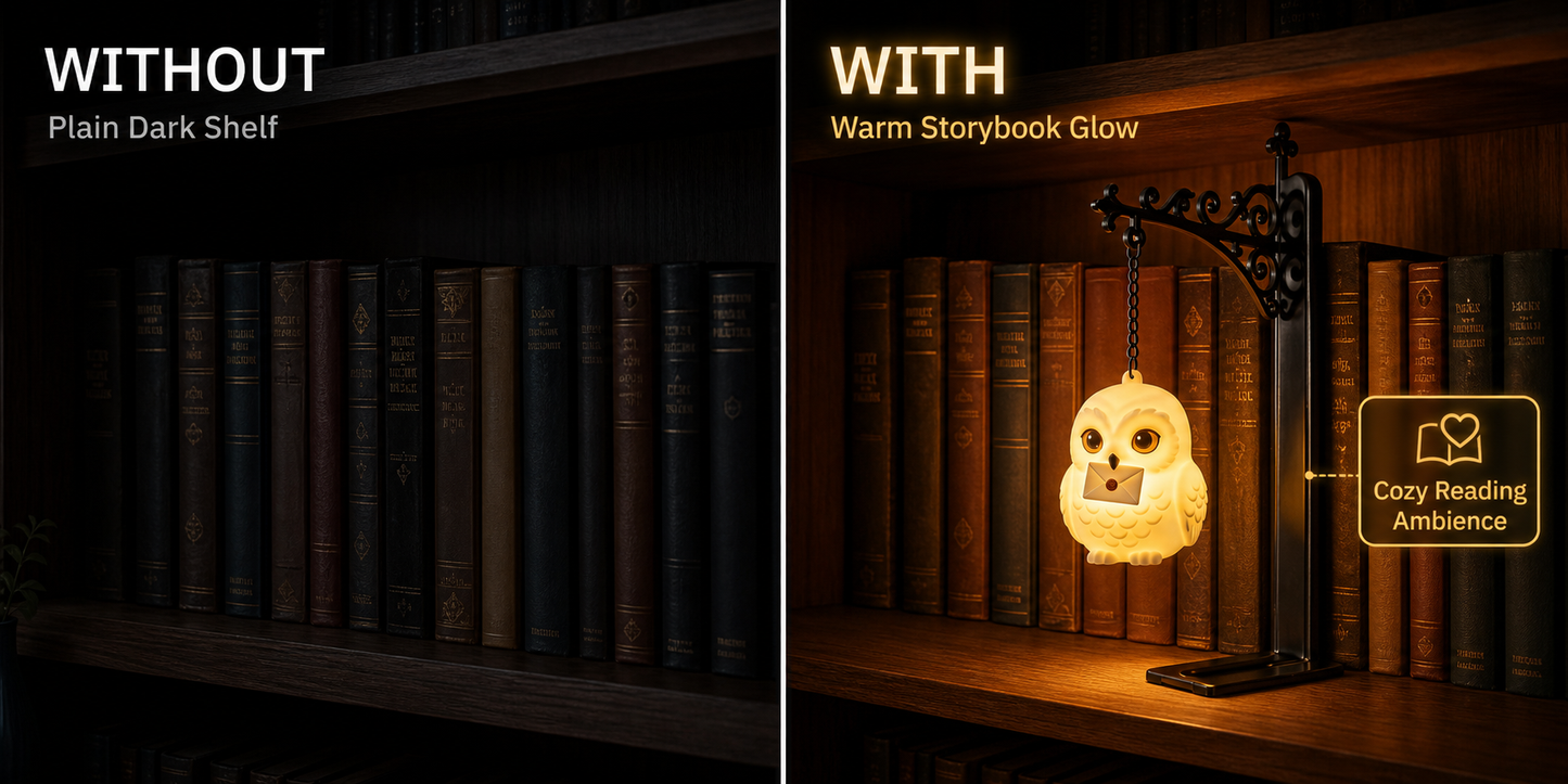 Magical Bookshelf Night Light & Free shipping on orders over $39.99