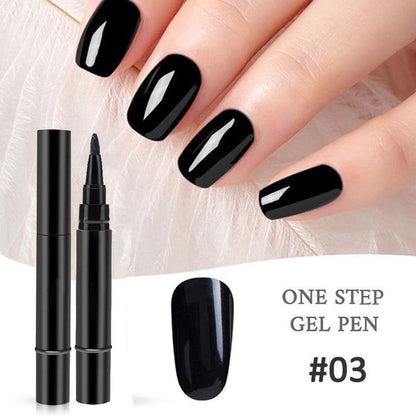 ✨ The Viral One Step Nail Gel Pen Deal – BOGO + Free Mini UV Nail Lamp 💡