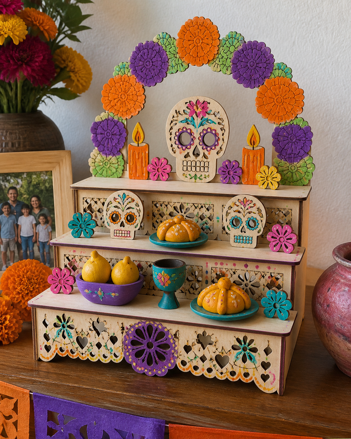 Day of the Dead Ofrenda Shadow Box Kit