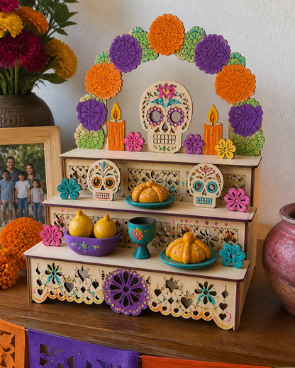 Day of the Dead Ofrenda Shadow Box Kit