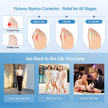 Adjustable Bunion Support Corrector - Comfortable for Outdoor Walking & Daily Wear