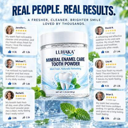 ENAMEL RENEWAL MINERAL TOOTH POWDER