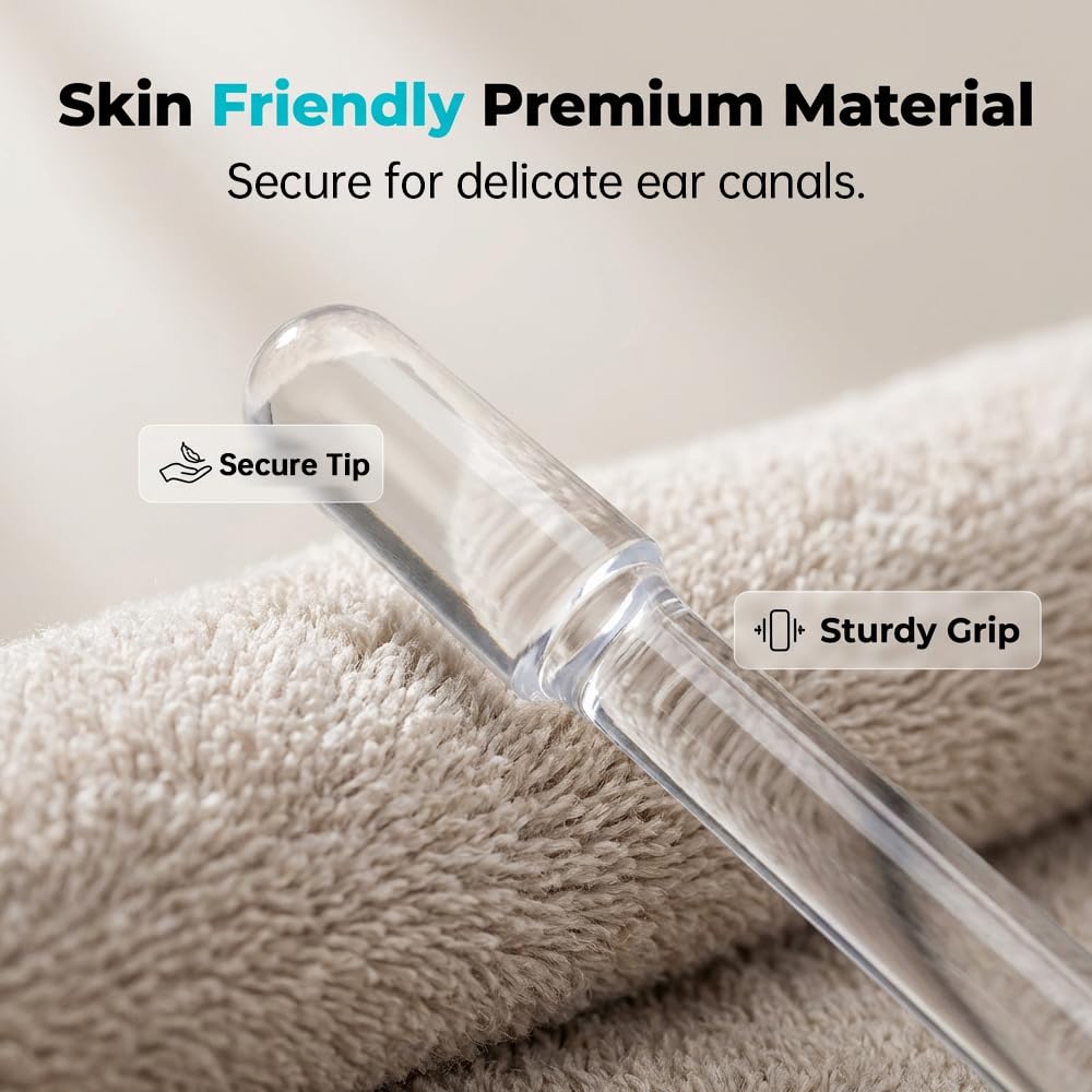🥳2026 HOT SALE🥳💞50K+ SOLD!🧏‍♂️🌿 50% OFF! Reusable Earwax Remover – Soft adhesive tip. no cotton mess. Simple & gentle for seniors. Keep ears clean & comfortable. 🤲💚