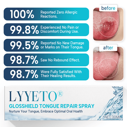 Lyyeto® GlosShield Tongue Repair Spray