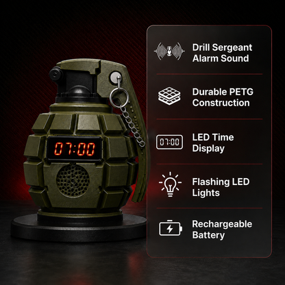 Veteran’s Reveille™ Tactical Alarm Clock