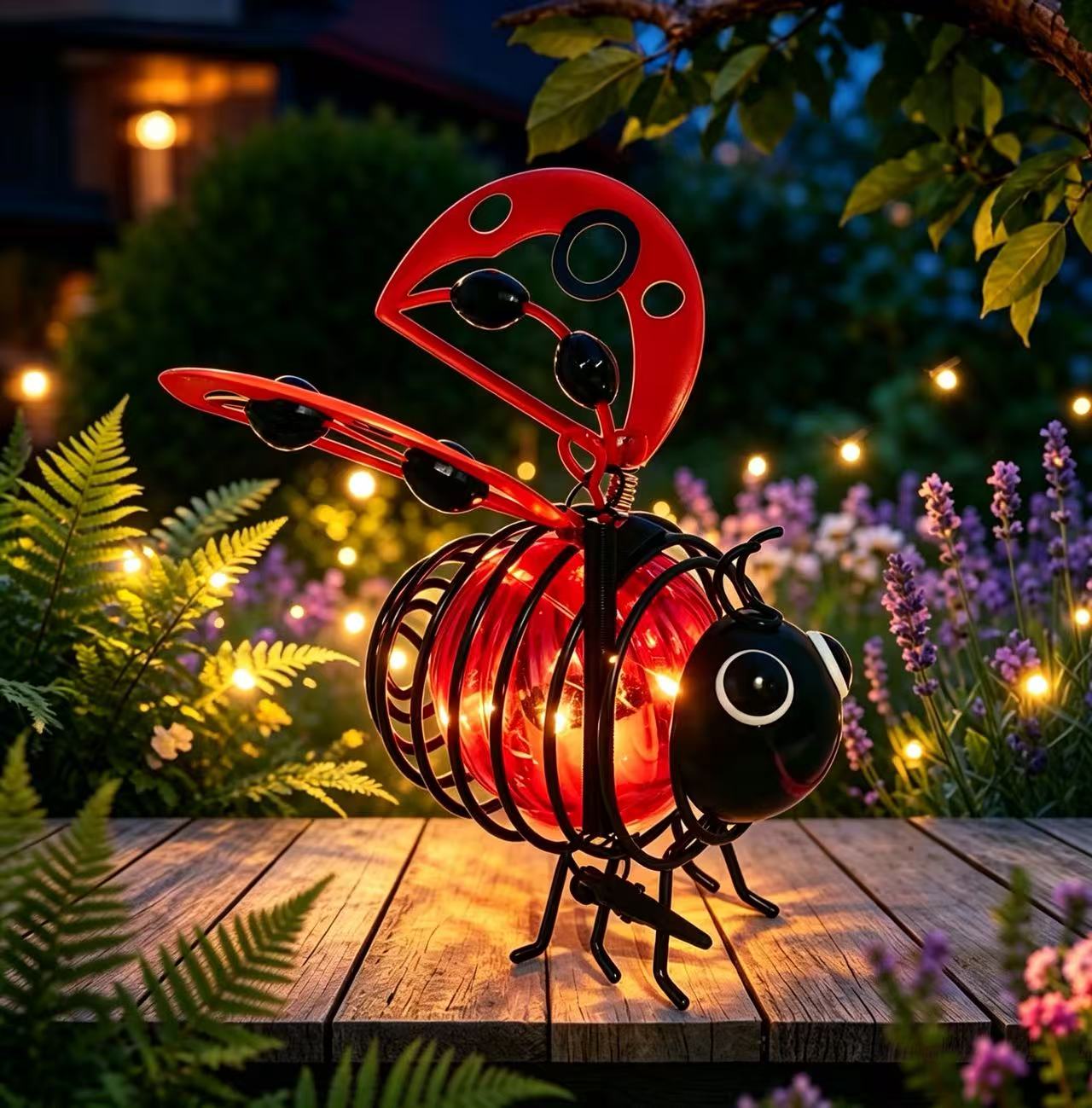 ✨ 49% OFF Today Only! 🐝 Solar Hanging Bee Light – Soft Warm Amber Glow | Flicker-Free | Perfect for Gardens, Camping, Patio Parties & Kids' Rooms. Brighten Every Evening!