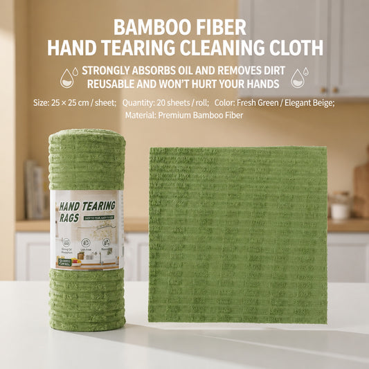 20 piece tearable cleaning cloth package size
