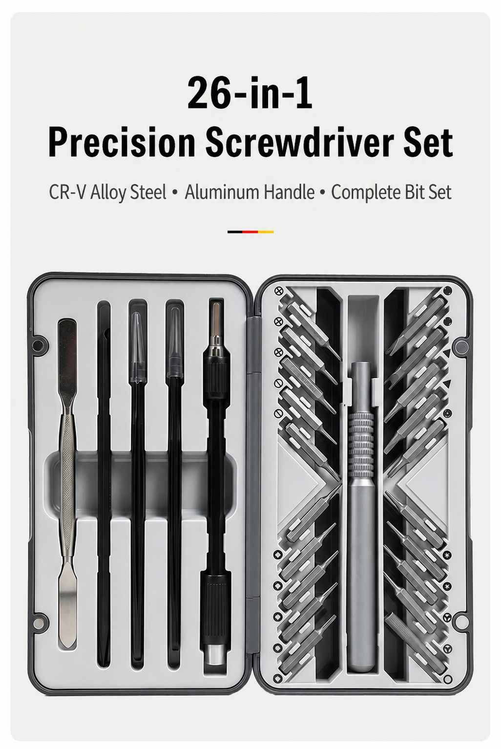 26 in 1 precision screwdriver set main image