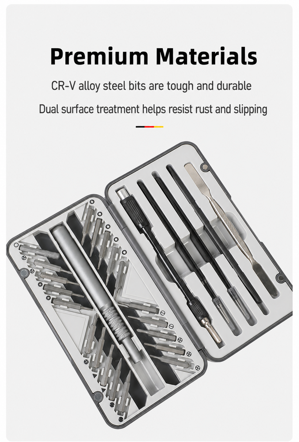 Precision screwdriver set premium materials
