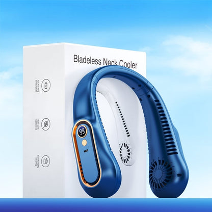 Portable Neck Fan with 360° Surround Cooling – Lightweight, Bladeless & Comfortable