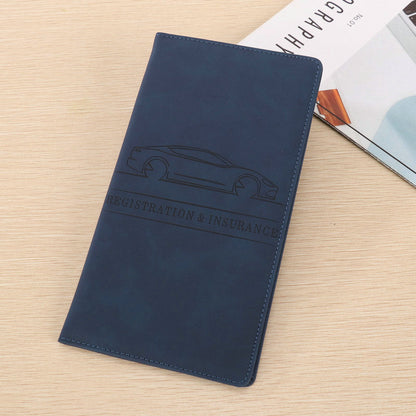 🚘Never Dig Through Your Glove Box Again – Car Registration & Insurance Card Holder